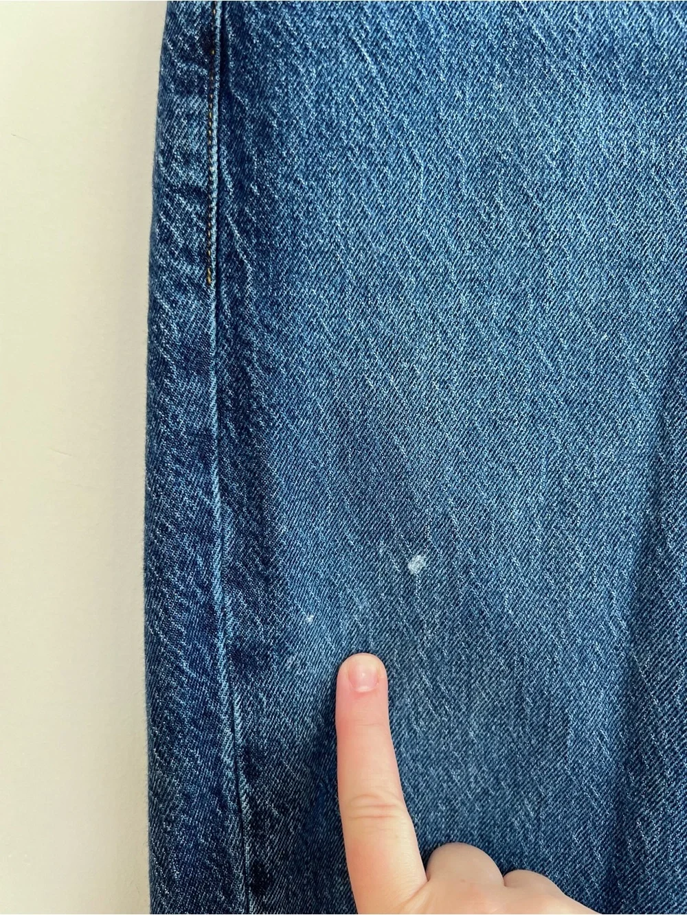Frame Le High Straight Leg Distressed Cropped Stretch Jeans Medium Blue Wash, 29 - Picture 11 of 12